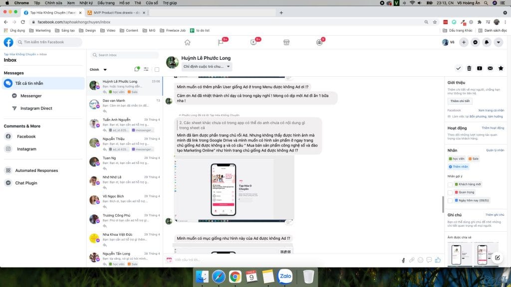 Thu thập feedback khách hàng