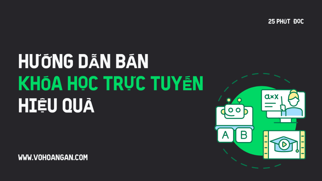 Cách bán khóa học trực tuyến