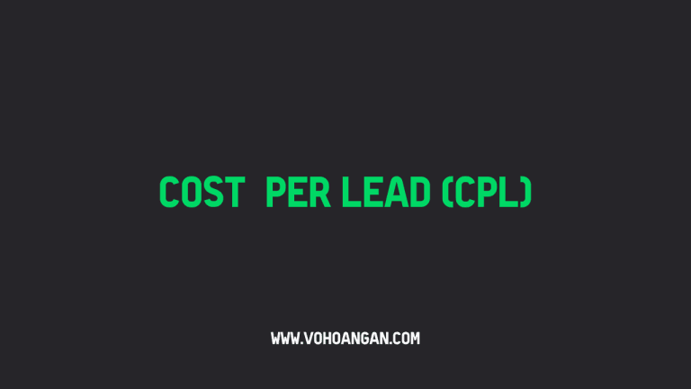 Cost Per Lead (CPL)