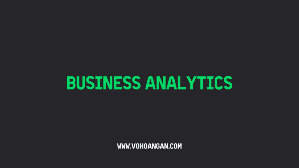 Business Analytics