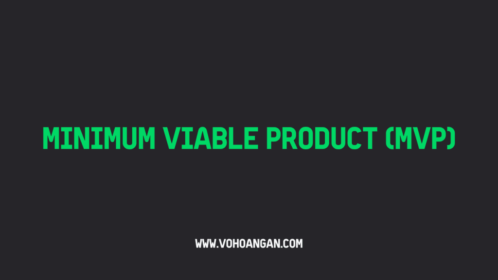 minimum viable product