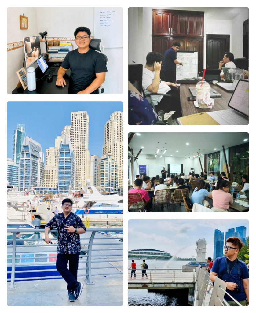 Ảnh hoạt động Võ Hoàng Ân